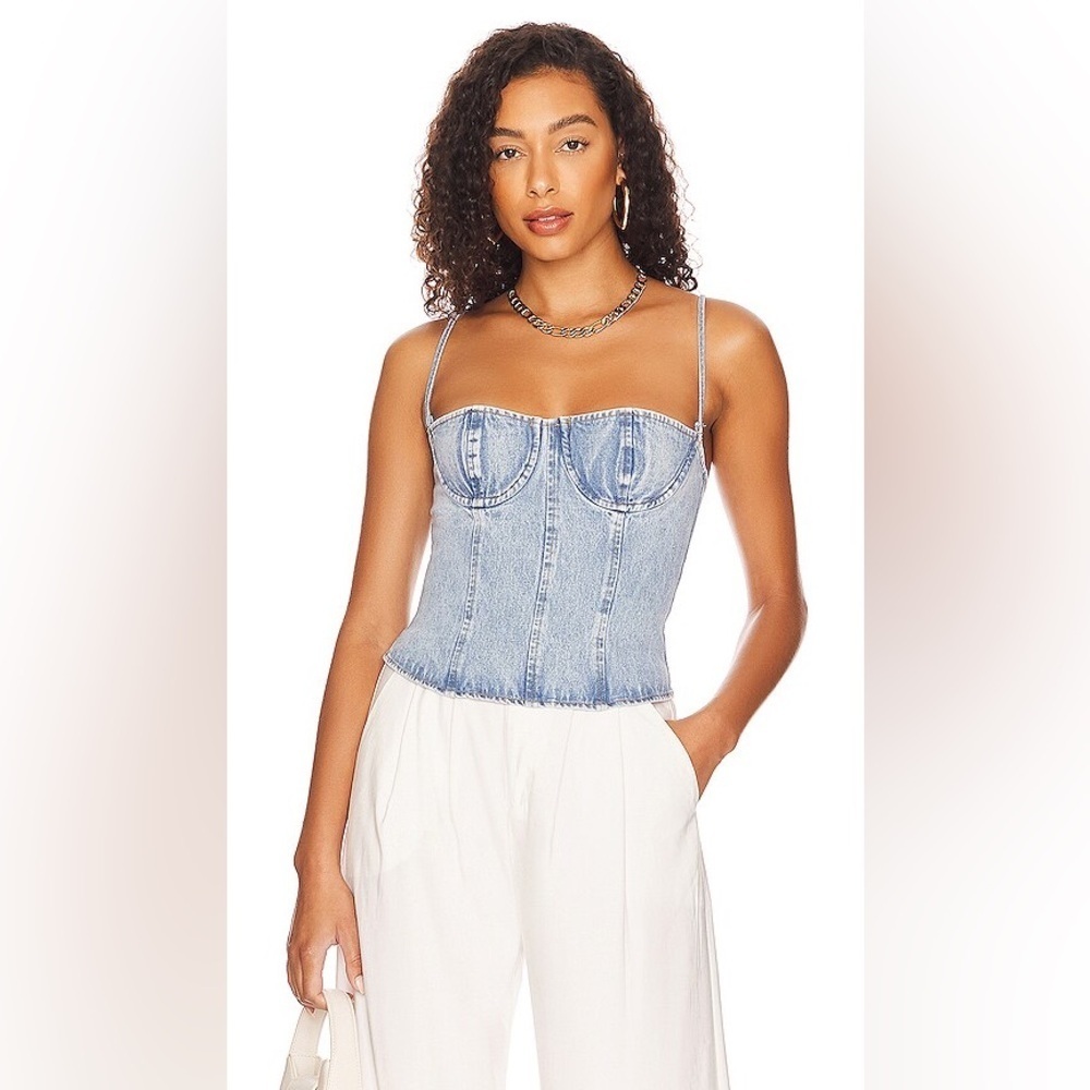 Weworewhat Underwire Corset top